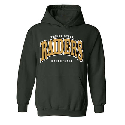Wright State - NCAA Men's Basketball : Ilija Milijasevic - Hooded Sweatshirt-0