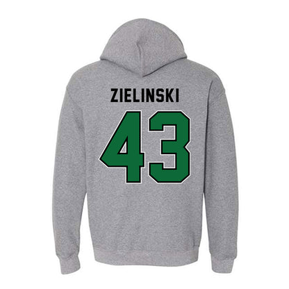 Wright State - NCAA Baseball : Michael Zielinski - Hooded Sweatshirt-1