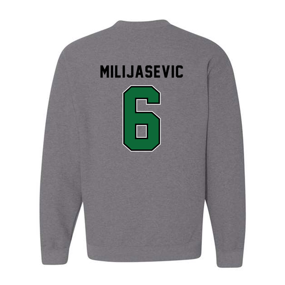 Wright State - NCAA Men's Basketball : Ilija Milijasevic - Crewneck Sweatshirt-1