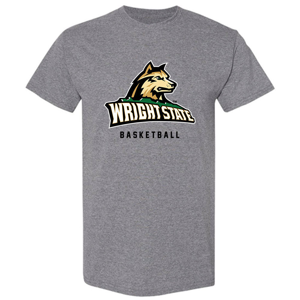 Wright State - NCAA Men's Basketball : Bryan Etumnu - T-Shirt-0