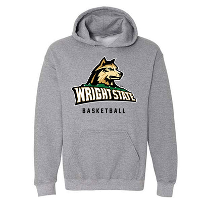 Wright State - NCAA Men's Basketball : Ilija Milijasevic - Hooded Sweatshirt-0