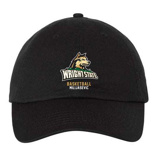 Wright State - NCAA Men's Basketball : Ilija Milijasevic - Dad Hat-0