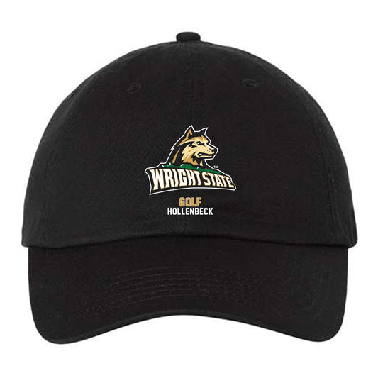 Wright State - NCAA Men's Golf : Timmy Hollenbeck - Dad Hat-0