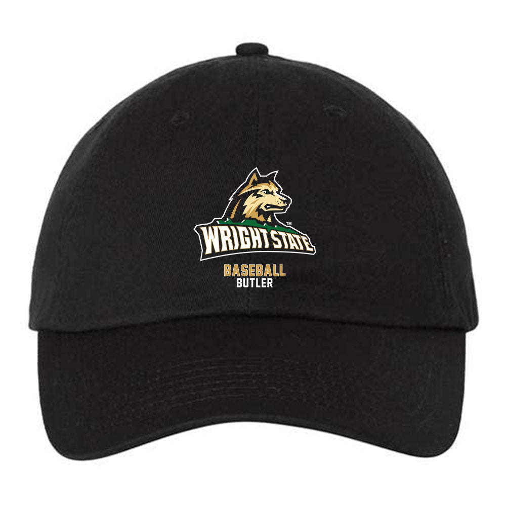 Wright State - NCAA Baseball : Zac Butler - Dad Hat-0
