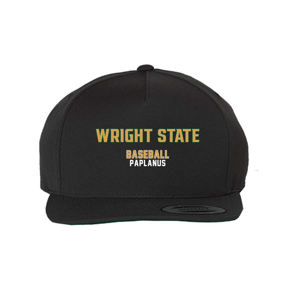 Wright State - NCAA Baseball : Malachi Paplanus - Snapback Hat-0