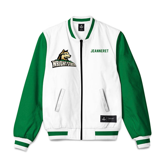 Wright State - NCAA Women's Bowling : Rylie Jeanneret - Bomber Jacket-0