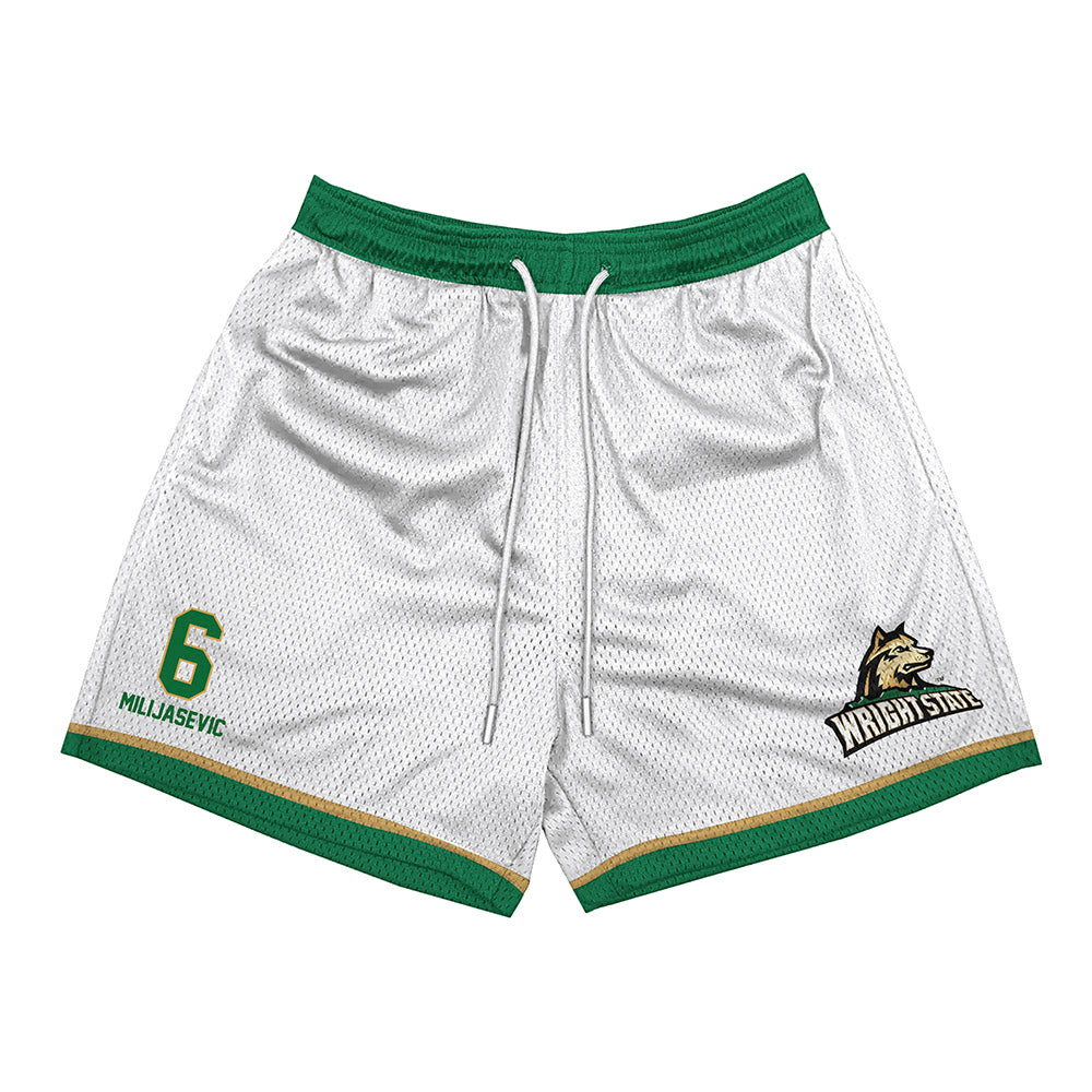Wright State - NCAA Men's Basketball : Ilija Milijasevic - Shorts-0