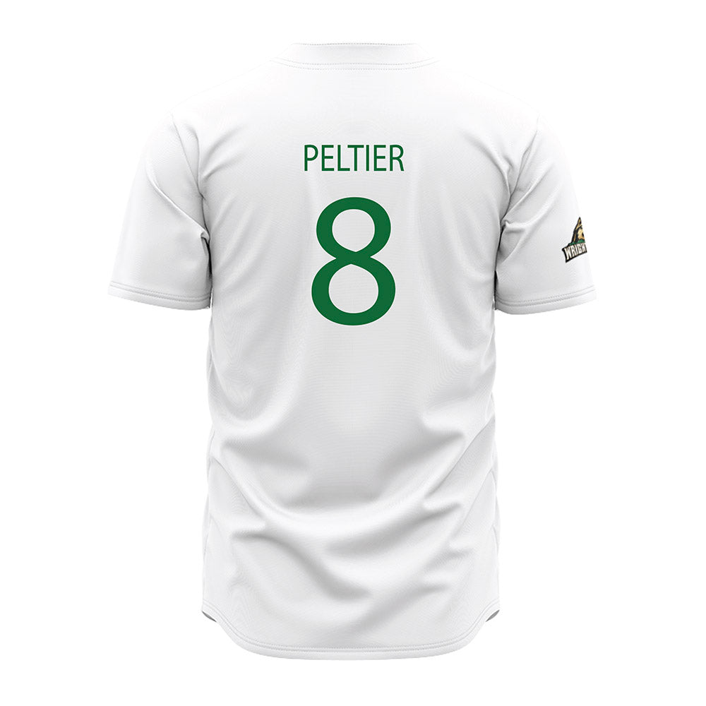 Wright State - NCAA Baseball : Jp Peltier - White Jersey-1