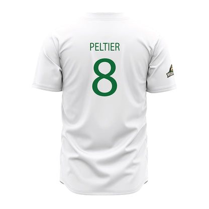 Wright State - NCAA Baseball : Jp Peltier - White Jersey-1
