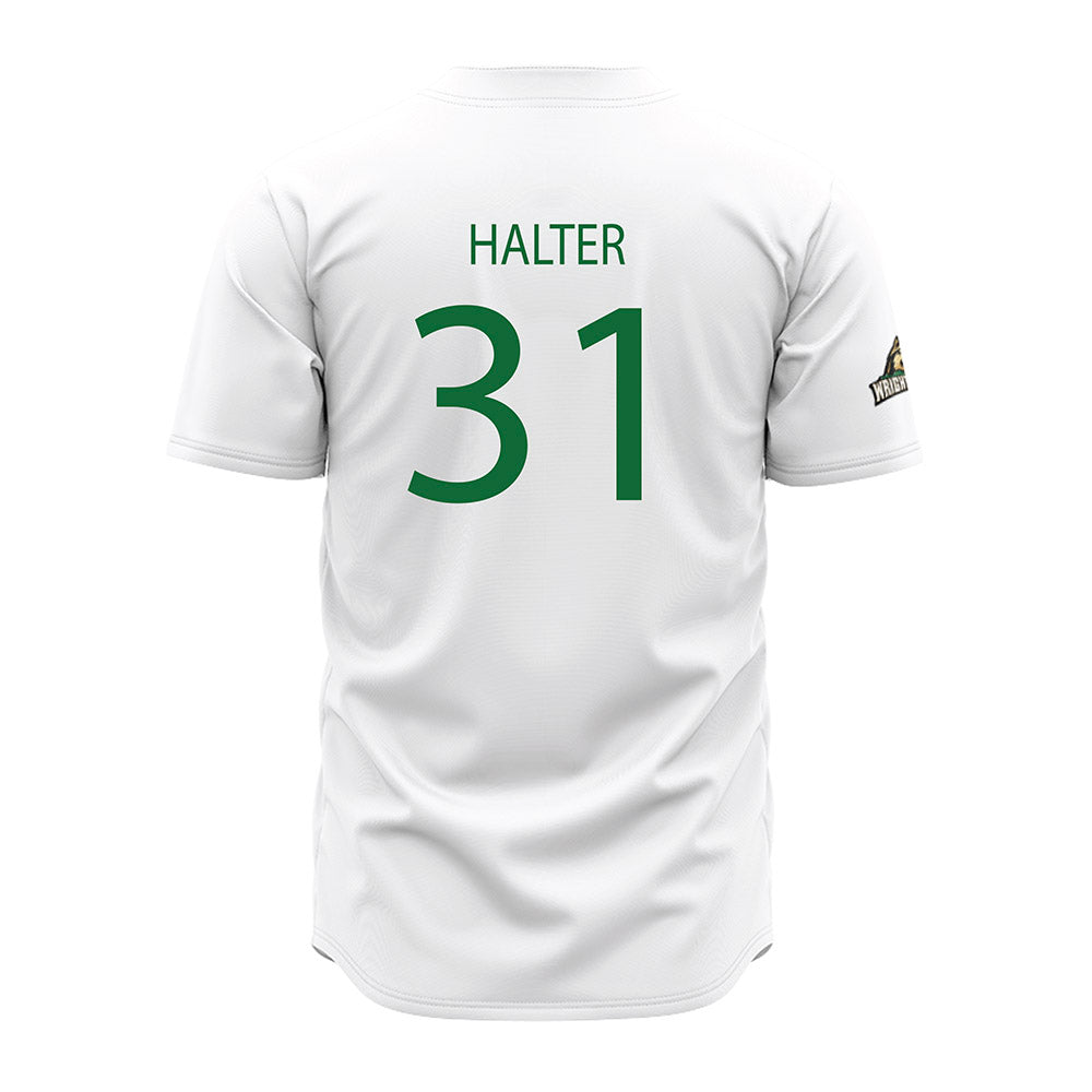 Wright State - NCAA Baseball : Alec Halter - White Jersey-1
