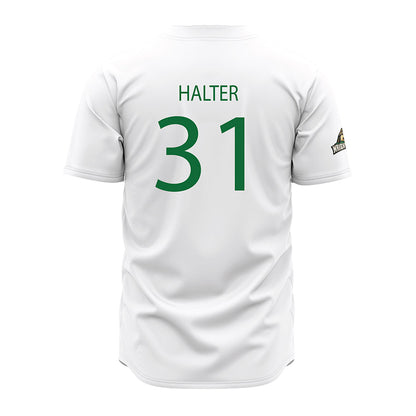 Wright State - NCAA Baseball : Alec Halter - White Jersey-1