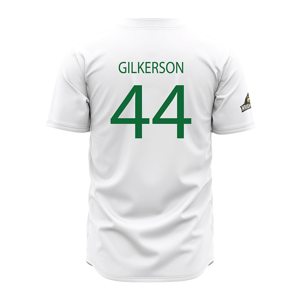 Wright State - NCAA Baseball : Cooper Gilkerson - White Jersey-1