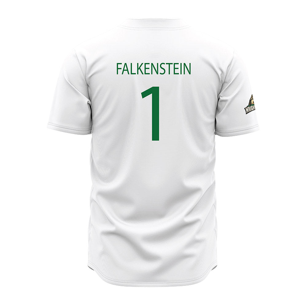 Wright State - NCAA Baseball : Parker Falkenstein - White Jersey-1