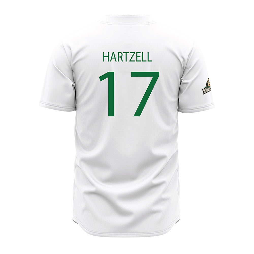 Wright State - NCAA Baseball : Warren Hartzell - White Jersey-1