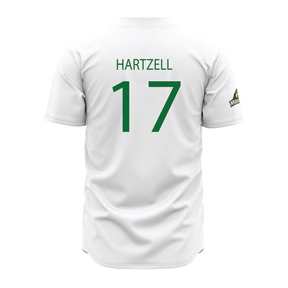 Wright State - NCAA Baseball : Warren Hartzell - White Jersey-1