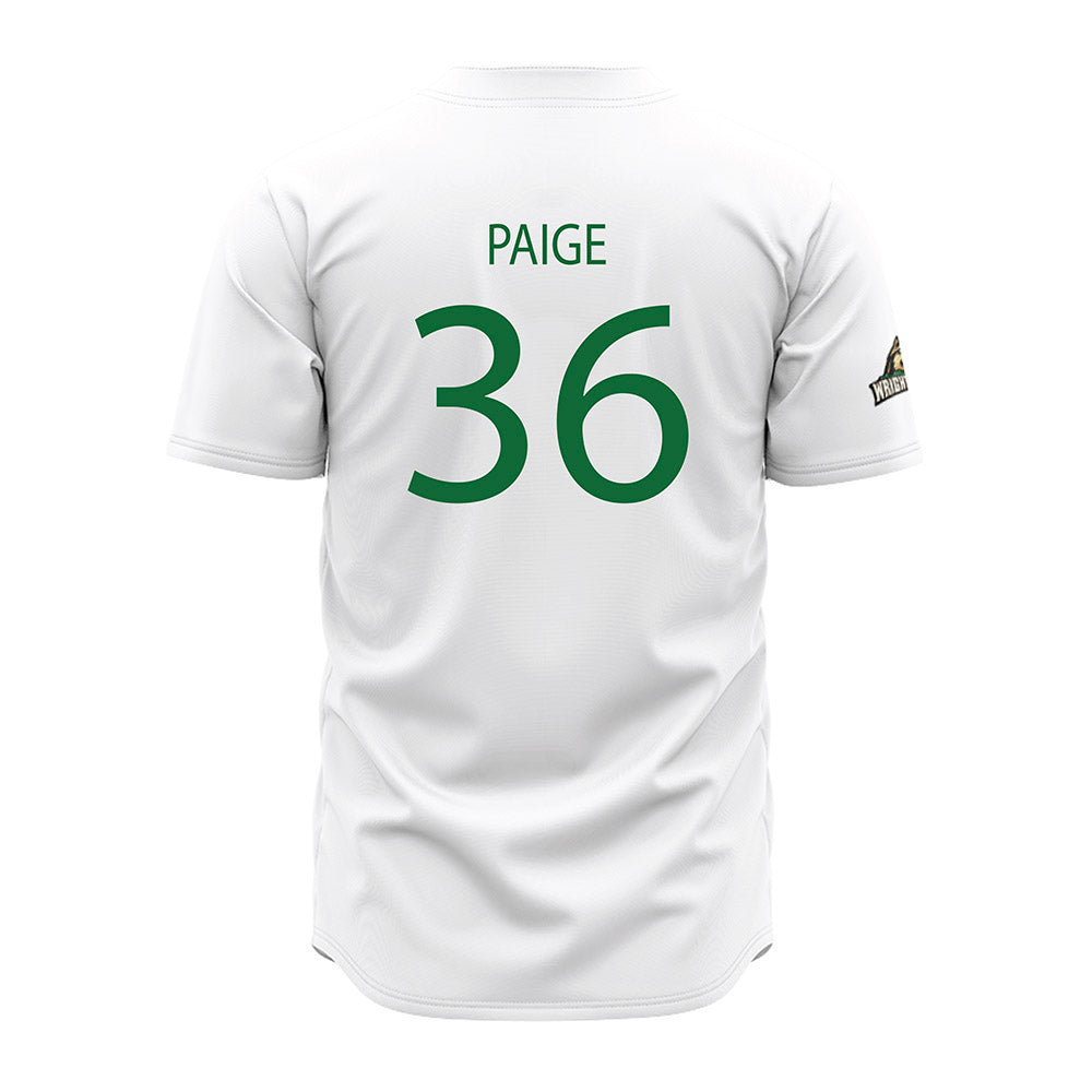 Wright State - NCAA Baseball : Griffen Paige - White Jersey-1