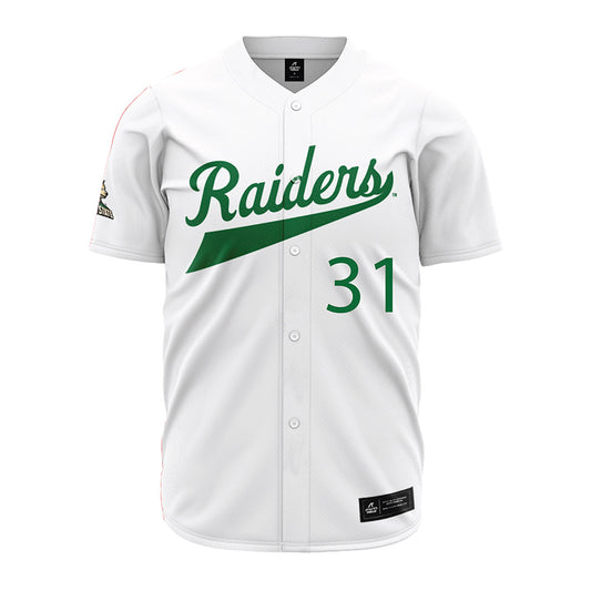 Wright State - NCAA Baseball : Alec Halter - White Jersey-0
