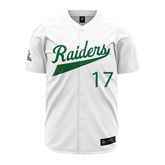 Wright State - NCAA Baseball : Warren Hartzell - White Jersey-0