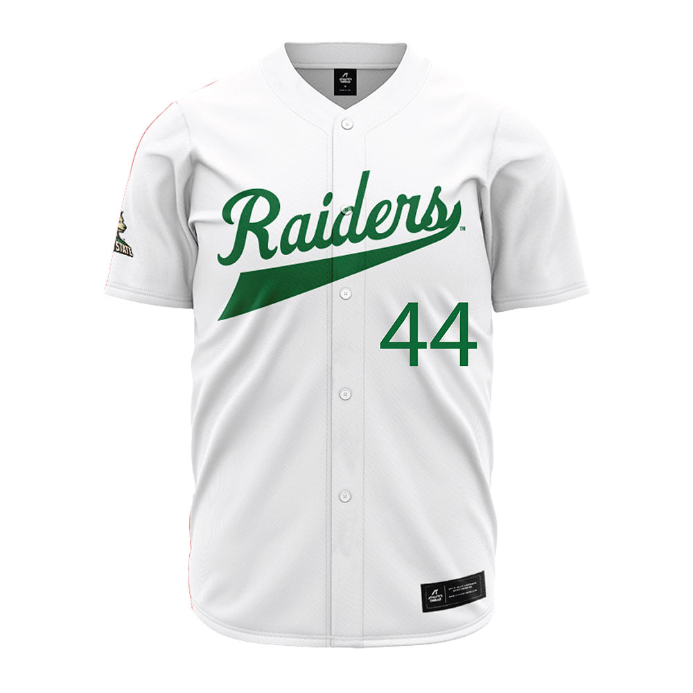 Wright State - NCAA Baseball : Cooper Gilkerson - White Jersey-0