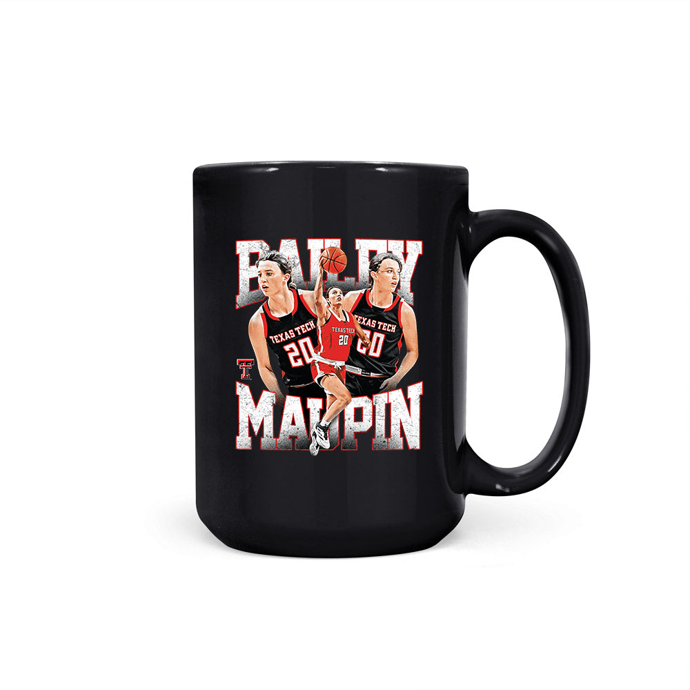 Texas Tech - NCAA Women's Basketball : Bailey Maupin - Collage Coffee Mug-0