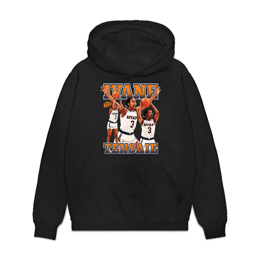 UTEP - NCAA Women's Basketball : Ivane Tensaie - Collage Premium Hooded Sweatshirt-0
