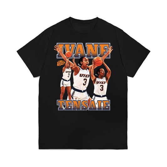 UTEP - NCAA Women's Basketball : Ivane Tensaie - Collage Premium T-Shirt-0