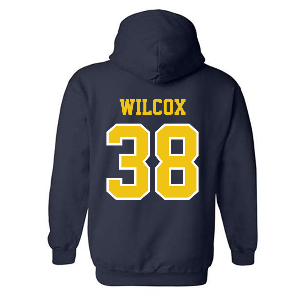 Michigan - NCAA Football : Bryce Wilcox - Classic Shersey Hooded Sweatshirt-1