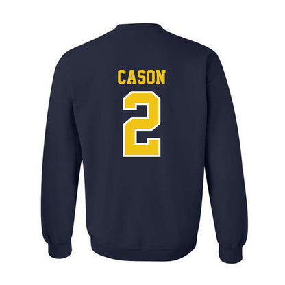 Michigan - NCAA Men's Basketball : Lorenzo Cason - Classic Shersey Crewneck Sweatshirt-1