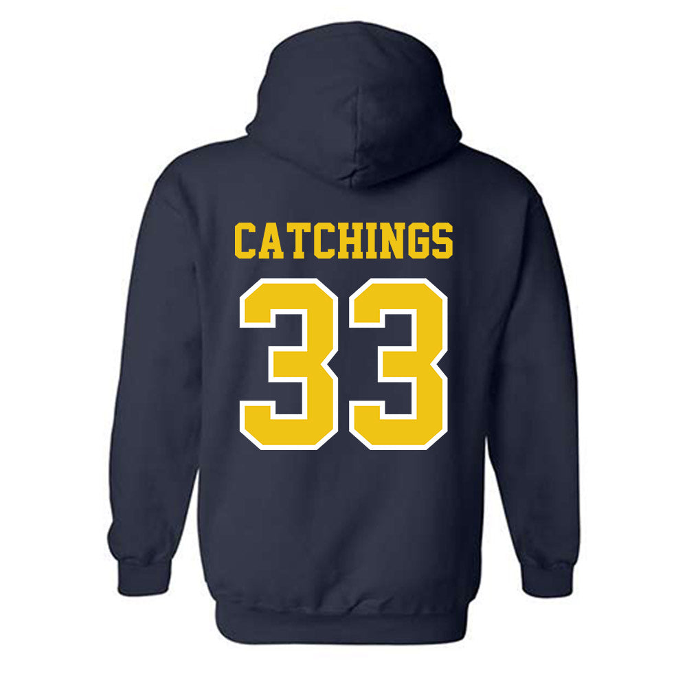 Michigan - NCAA Football : Kaden Catchings - Classic Shersey Hooded Sweatshirt-1