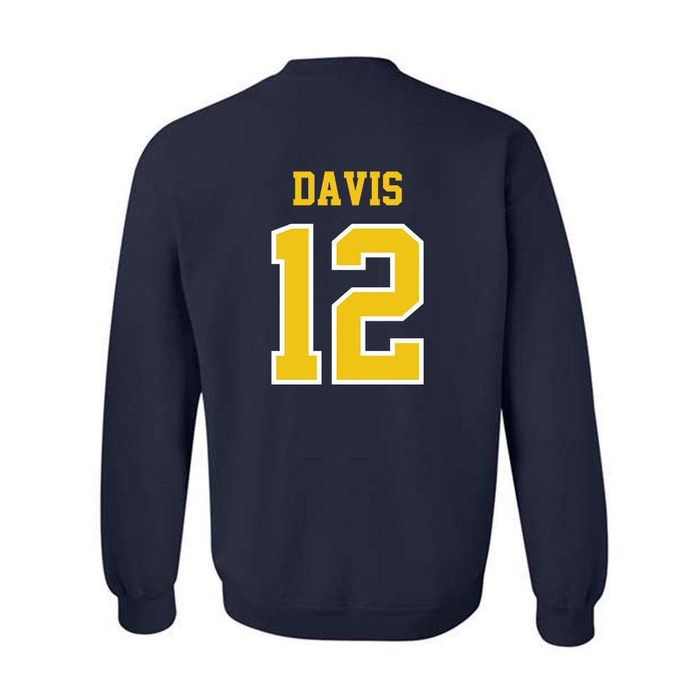 Michigan - NCAA Women's Lacrosse : Lucy Davis - Classic Shersey Crewneck Sweatshirt-1