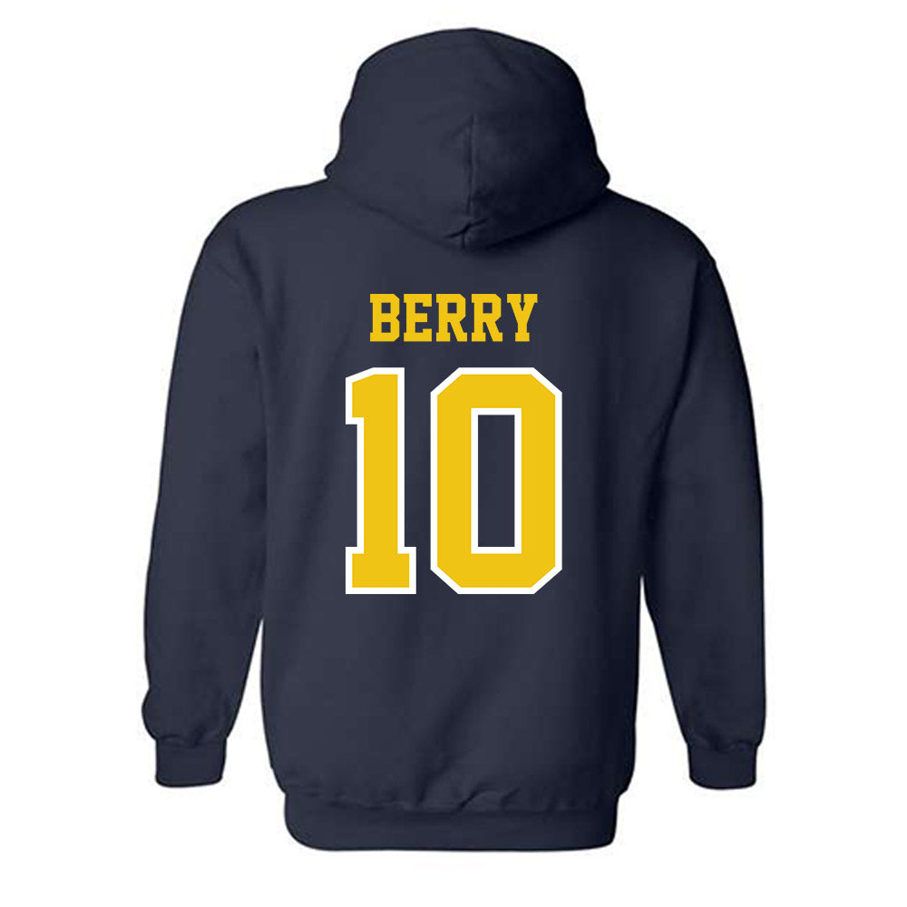 Michigan - NCAA Football : Zeke Berry - Classic Shersey Hooded Sweatshirt-1