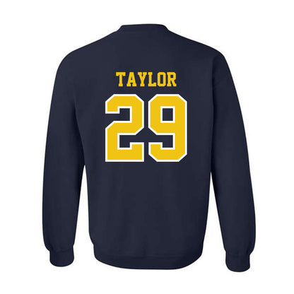 Michigan - NCAA Football : Chase Taylor - Classic Shersey Crewneck Sweatshirt-1