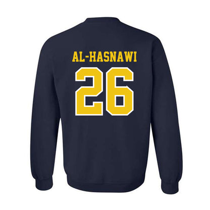 Michigan - NCAA Men's Soccer : Moshtaba Al-Hasnawi - Classic Shersey Crewneck Sweatshirt-1