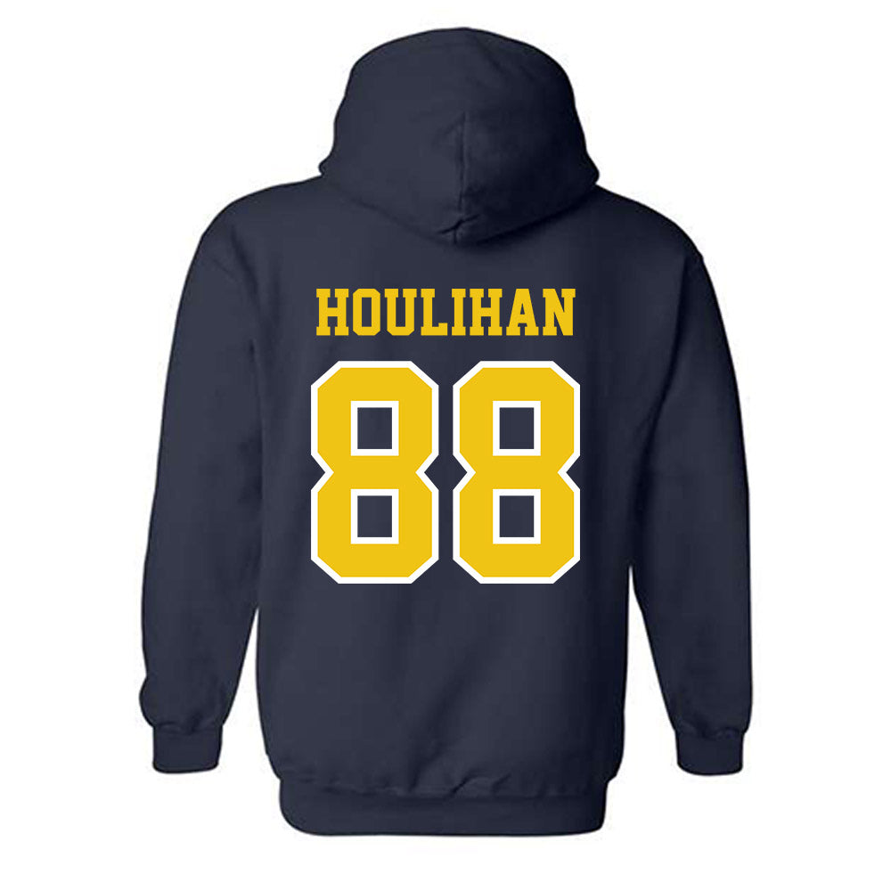 Michigan - NCAA Men's Lacrosse : Emmett Houlihan - Classic Shersey Hooded Sweatshirt-1