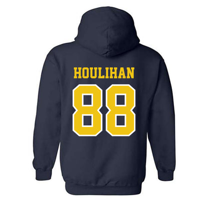 Michigan - NCAA Men's Lacrosse : Emmett Houlihan - Classic Shersey Hooded Sweatshirt-1
