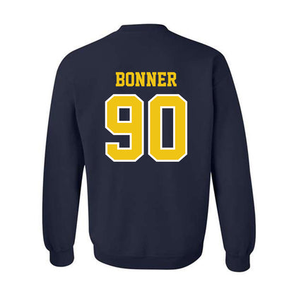 Michigan - NCAA Men's Lacrosse : Max Bonner - Classic Shersey Crewneck Sweatshirt-1