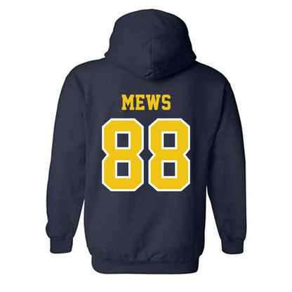 Michigan - NCAA Men's Ice Hockey : Henry Mews - Classic Shersey Hooded Sweatshirt-1