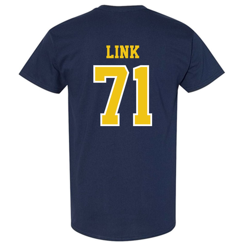 Michigan - NCAA Football : Evan Link - Classic Shersey T-Shirt-1
