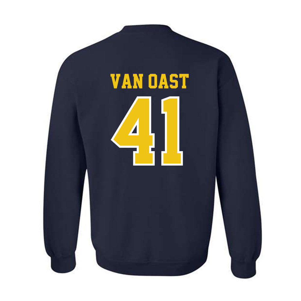 Michigan - NCAA Women's Lacrosse : Kate Van Oast - Classic Shersey Crewneck Sweatshirt-1