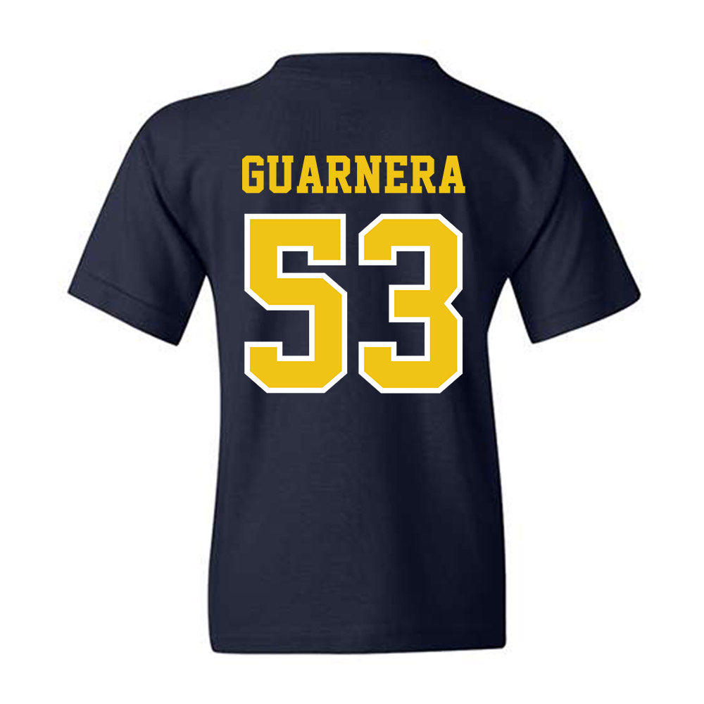 Michigan - NCAA Football : Jake Guarnera - Classic Shersey Youth T-Shirt-1