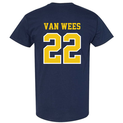 Michigan - NCAA Women's Lacrosse : Truus van Wees - Classic Shersey T-Shirt-1