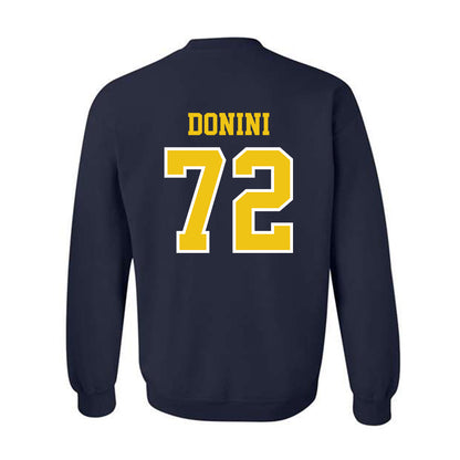 Michigan - NCAA Football : Peter Donini - Classic Shersey Crewneck Sweatshirt-1