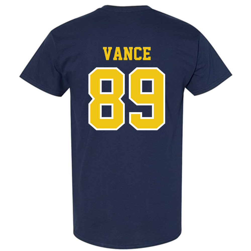 Michigan - NCAA Men's Lacrosse : Mason Vance - Classic Shersey T-Shirt-1
