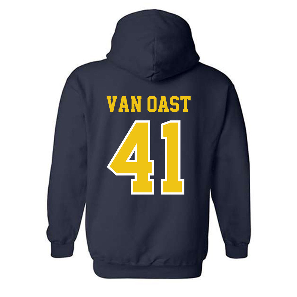 Michigan - NCAA Women's Lacrosse : Kate Van Oast - Classic Shersey Hooded Sweatshirt-1