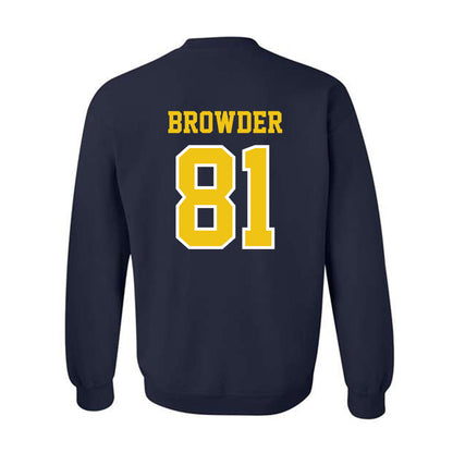 Michigan - NCAA Football : Jamar Browder - Classic Shersey Crewneck Sweatshirt-1