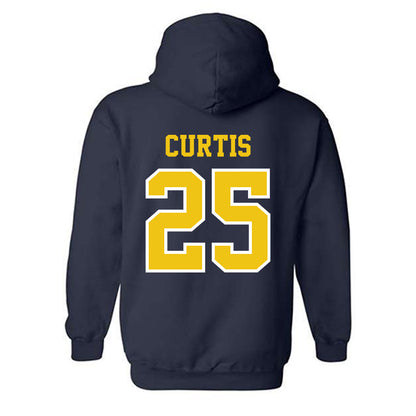 Michigan - NCAA Football : Mason Curtis - Classic Shersey Hooded Sweatshirt-1