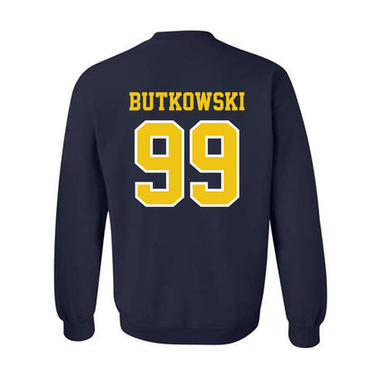 Michigan - NCAA Football : Trey Butkowski - Classic Shersey Crewneck Sweatshirt-1