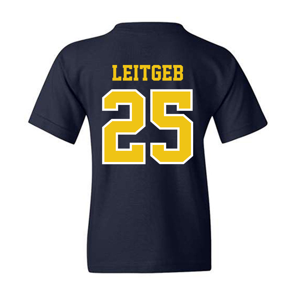 Michigan - NCAA Baseball : Brock leitgeb - Classic Shersey Youth T-Shirt-1