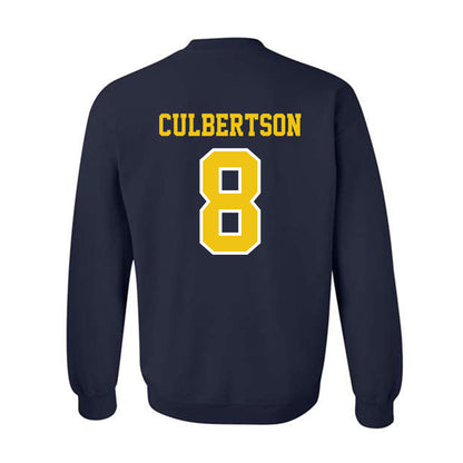 Michigan - NCAA Baseball : Drew Culbertson - Classic Shersey Crewneck Sweatshirt-1