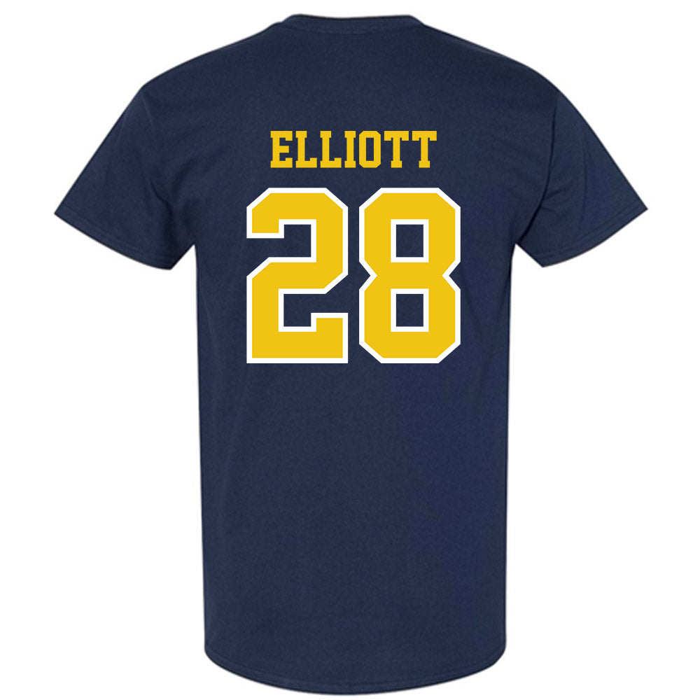 Michigan - NCAA Men's Lacrosse : Jack Elliott - Classic Shersey T-Shirt-1